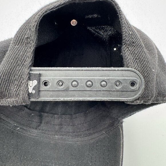Destiny Guardian Metal Crest Snapback Cap Hat Emblem Black Bungie Numskull - Picture 6 of 6